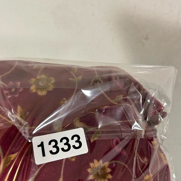 Victorias SECRET COUNTRY LADIES pj DRESS medium burgandy BABYDOLL floral mini - Picture 13 of 14